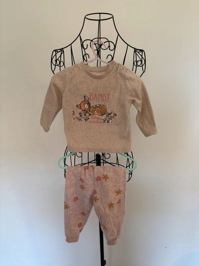 Pyjama Bambi Primark – Taille 6/9 mois