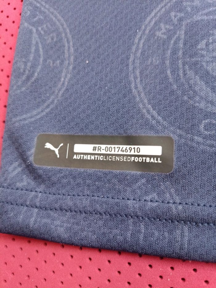 Maillot de foot Manchester City, Puma Authentique Officiel taille enfant 9/10 ans, Neuf - photo numéro 7