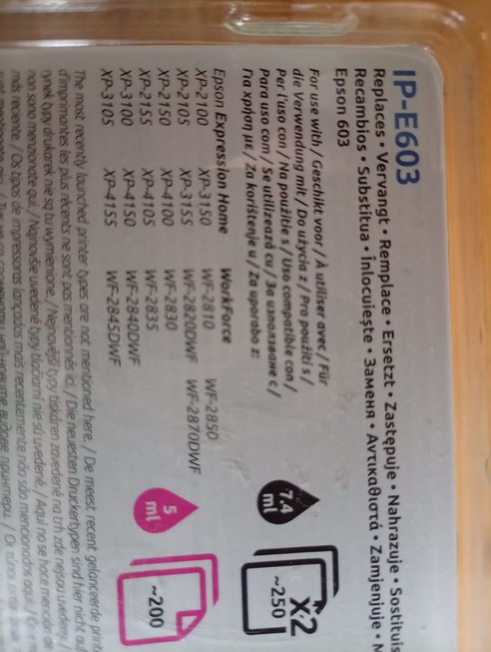 Imprimante Epson WF+ cartouches - photo numéro 7