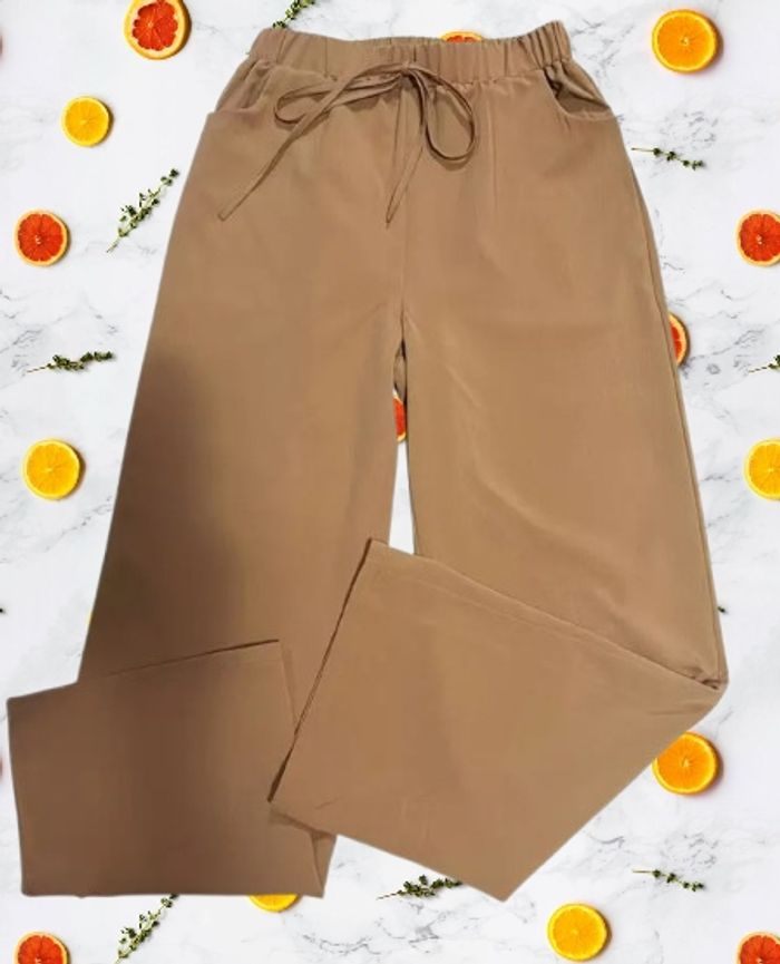 Pantalon maron xl pour femme - photo numéro 4