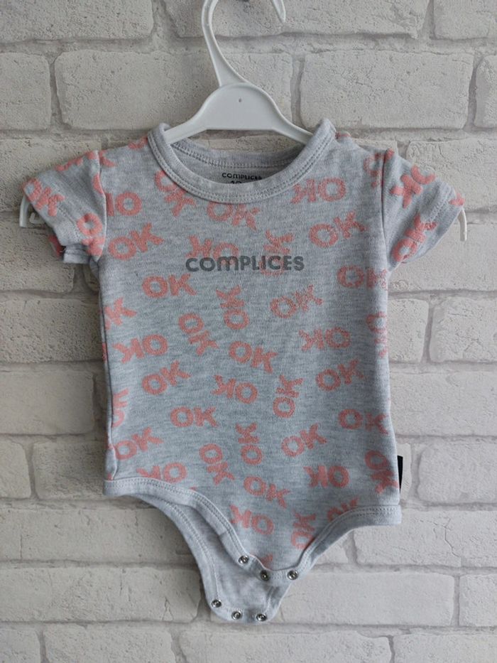 Body Complices taille 12 mois