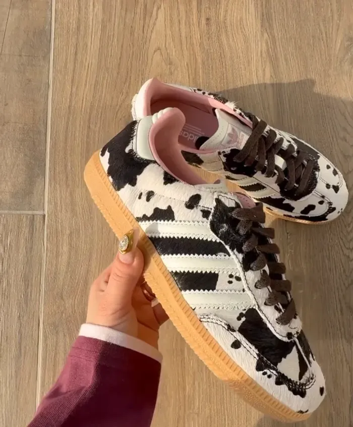 adidas Samba OG imprimé vache - photo numéro 3