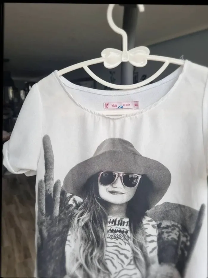 T shirt sans manches fille 6 ans by gemo - photo numéro 3