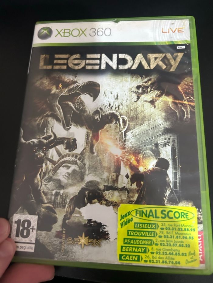 Jeux Xbox 360 légendary - photo numéro 3
