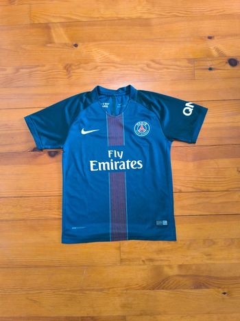 Maillot de foot du PSG - 2016 - Nike - Marine/rouge - Taille S (24) enfant