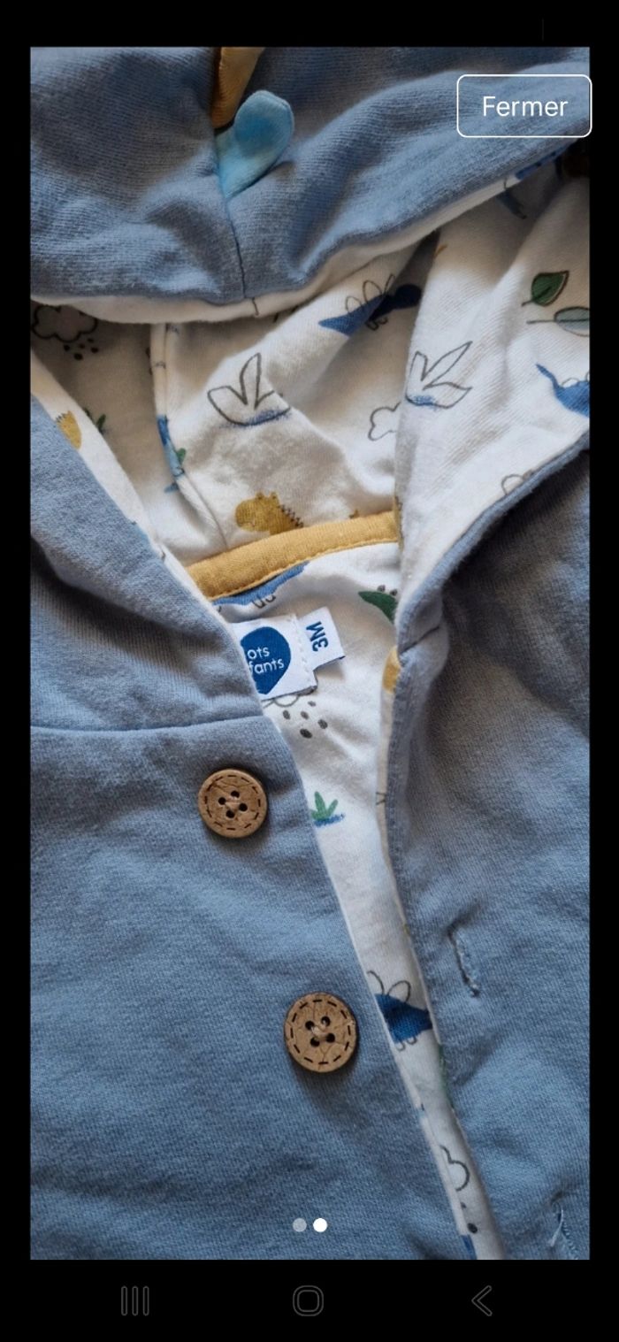 Veste 3 mois - photo numéro 2