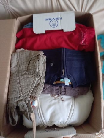 Lot vêtements hiver bébé 6 mois