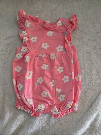 Combishort fleur