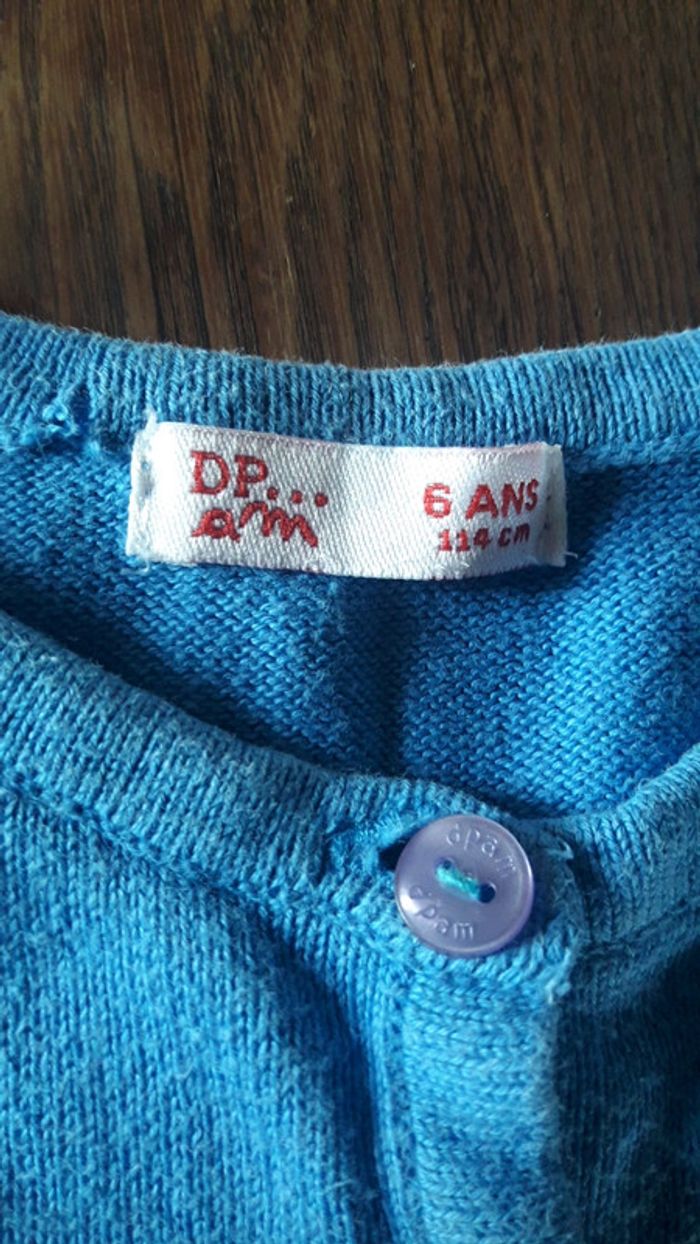 Bolero bleu DPAM 6ans  TBE - photo numéro 2