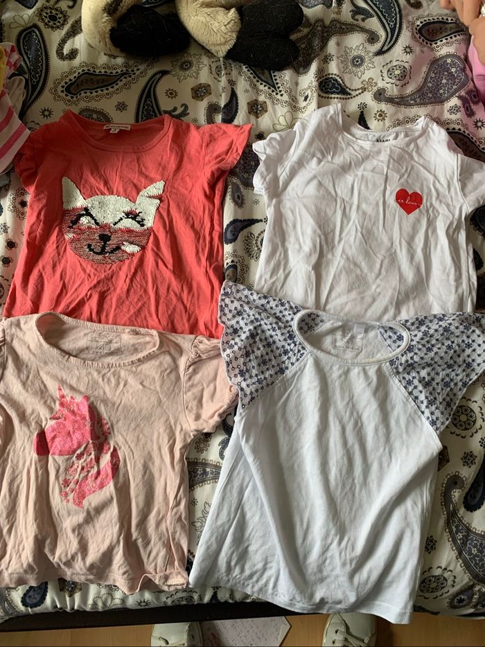 Lot tee shirts 4 ans - photo numéro 3