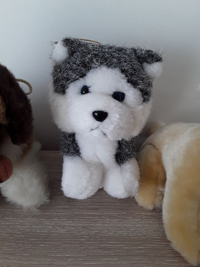Lot peluches chien - photo numéro 3