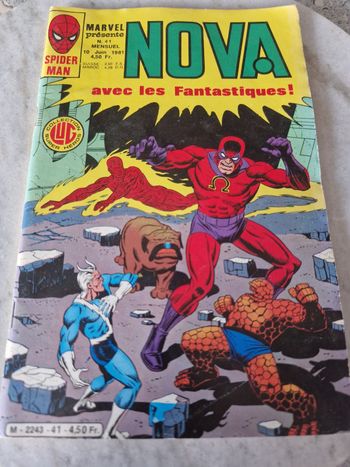 Marvel spider man 1981 nova 