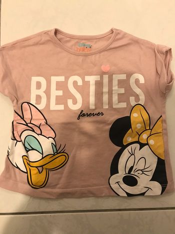 Tee shirt manches courtes minnie daisy