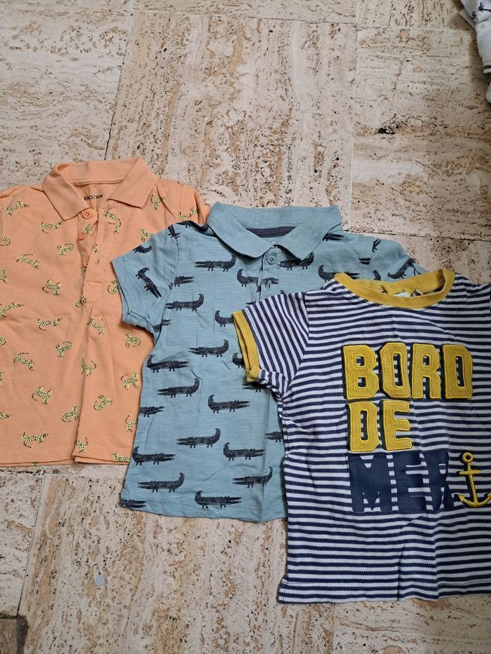 Lot de 14 t-shirts MC bébé garçon 18 mois - photo numéro 2