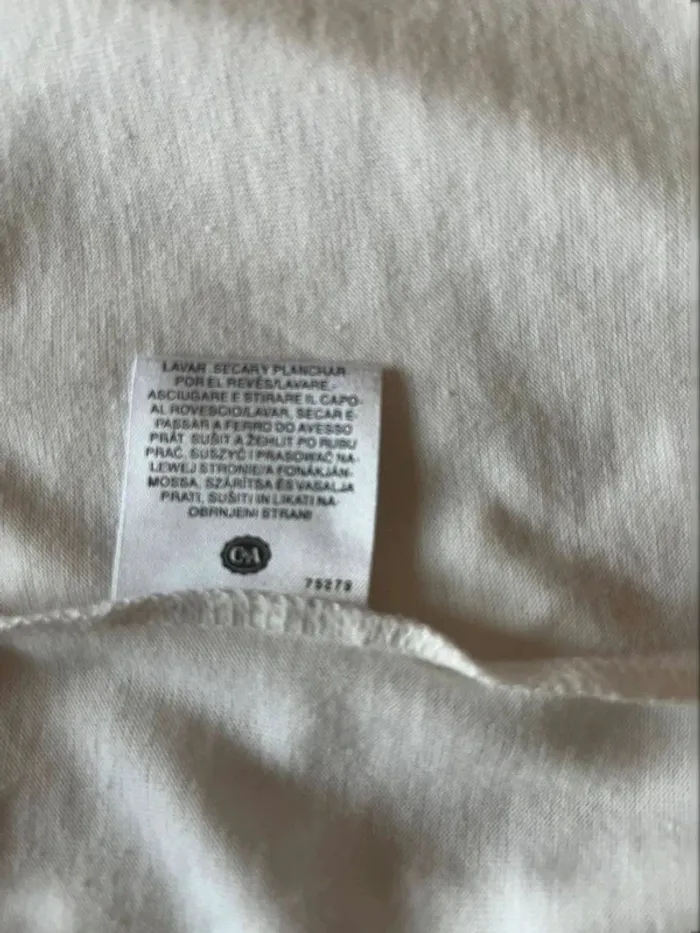 Tee-shirt blanc Taille XXL - photo numéro 7