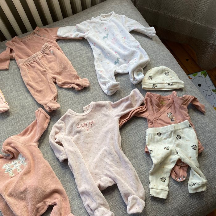 Lot pyjamas bébé 1 et 3 mois - photo numéro 3