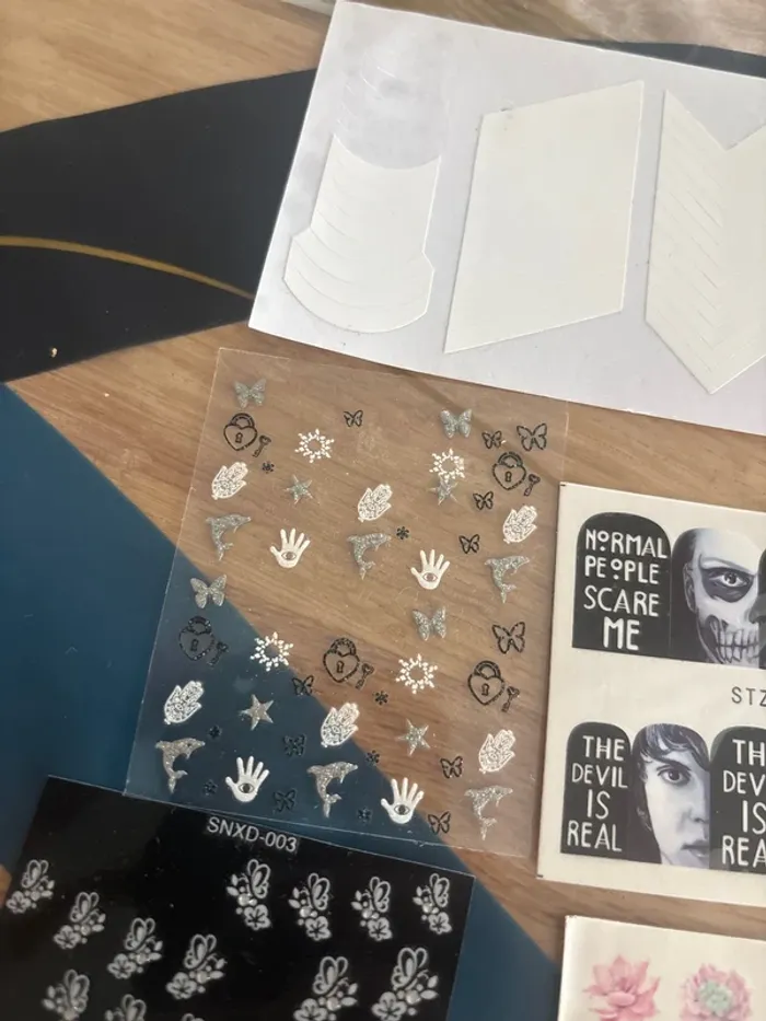 Lots de stickers pour ongles - photo numéro 7