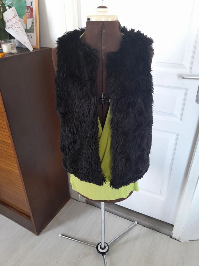 Veste doublée sans manche casual bye gemo taille s