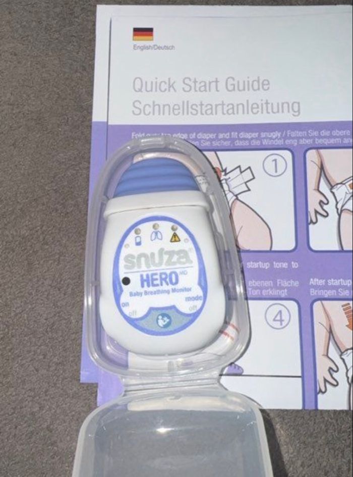Moniteur d'apnée pour bébé SNUZA HERO - photo numéro 5