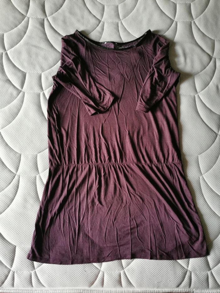Robe d'été prune taille 44