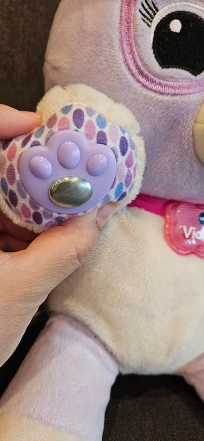 Peluche sonore Violette Vtech - photo numéro 3