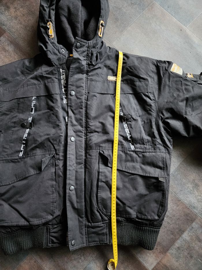 Veste/manteau, très chaud(e), noir(e) pour homme - photo numéro 4