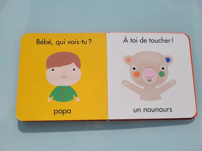 Imagier Larousse Jeunesse, à toucher ,Les Mots - photo numéro 7