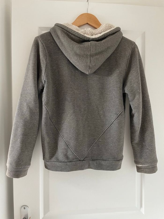 Veste/gilet gris chaude - photo numéro 2