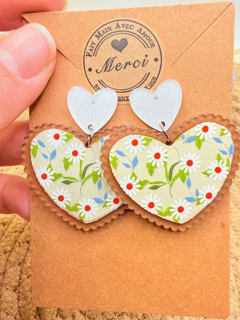 Boucles d’oreilles printemps 