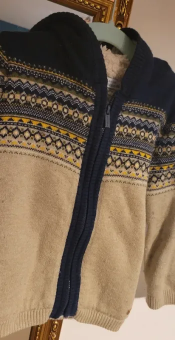 Veste laine et polaire