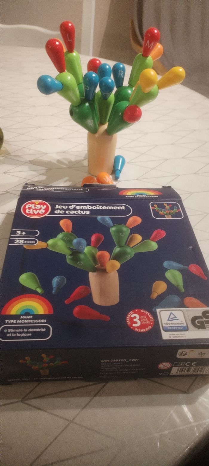 Jeux d'emboitement de cactus - photo numéro 3