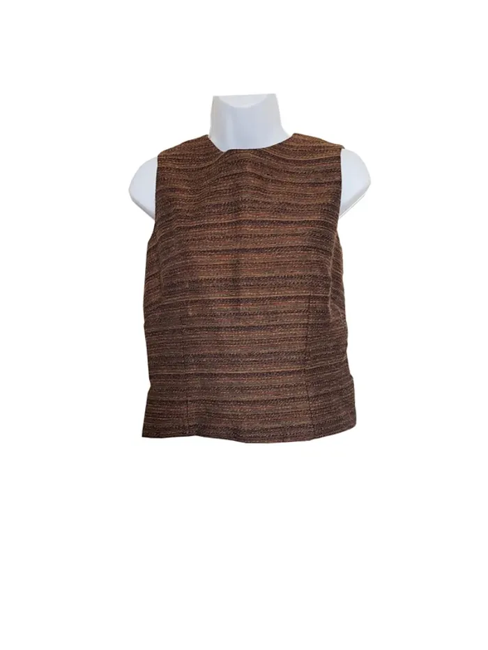 Haut Sassia sans manches – Chic & texturé - photo numéro 6