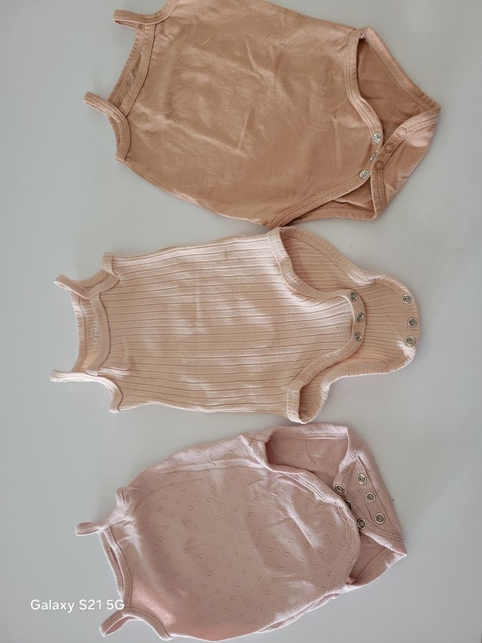 Lot de 9 bodies bébé Zeeman – Taille 50/56 - photo numéro 3