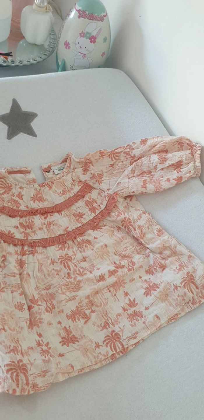 Haut style boheme bebe fille 6 mois tao