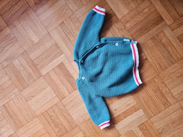 Gilet bébé Petit Bisou 1-3 mois