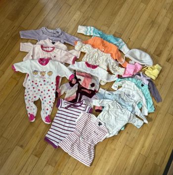 Lot de vêtements 1 mois
