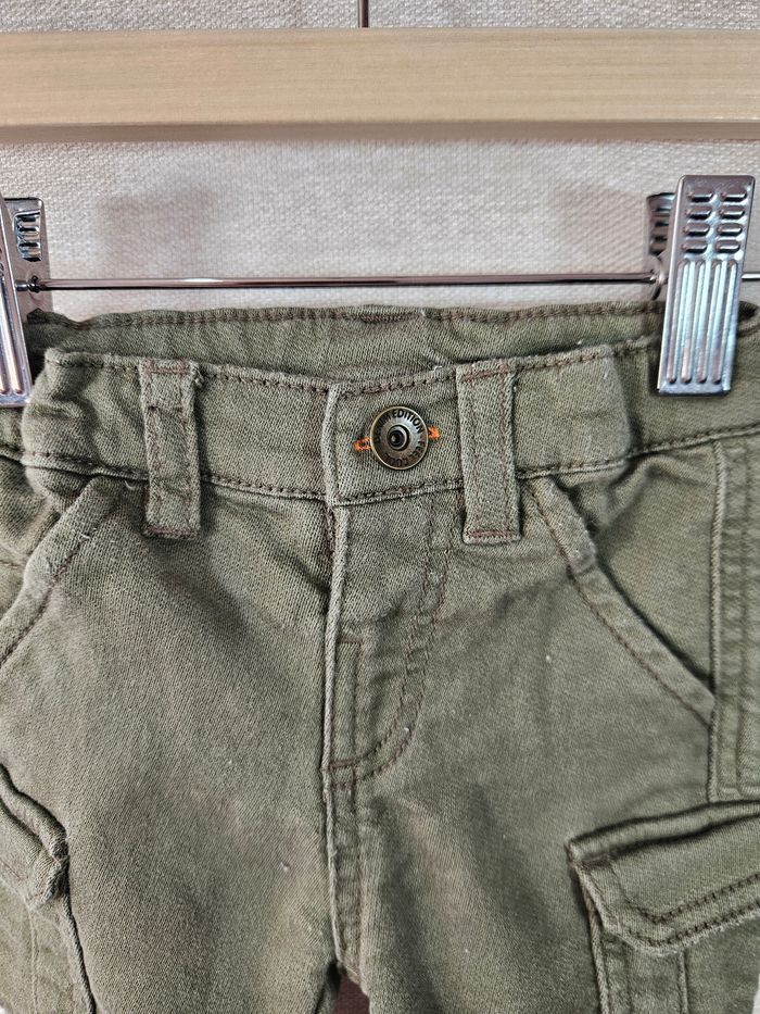 Pantalon cargo grain de blé  3 mois - photo numéro 2