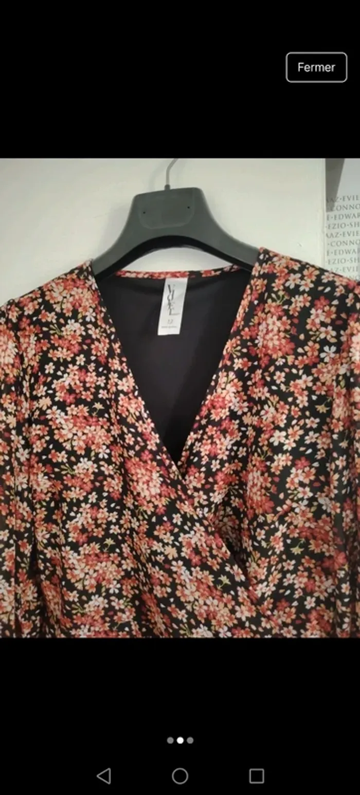 Robe violet romance 40 - photo numéro 2