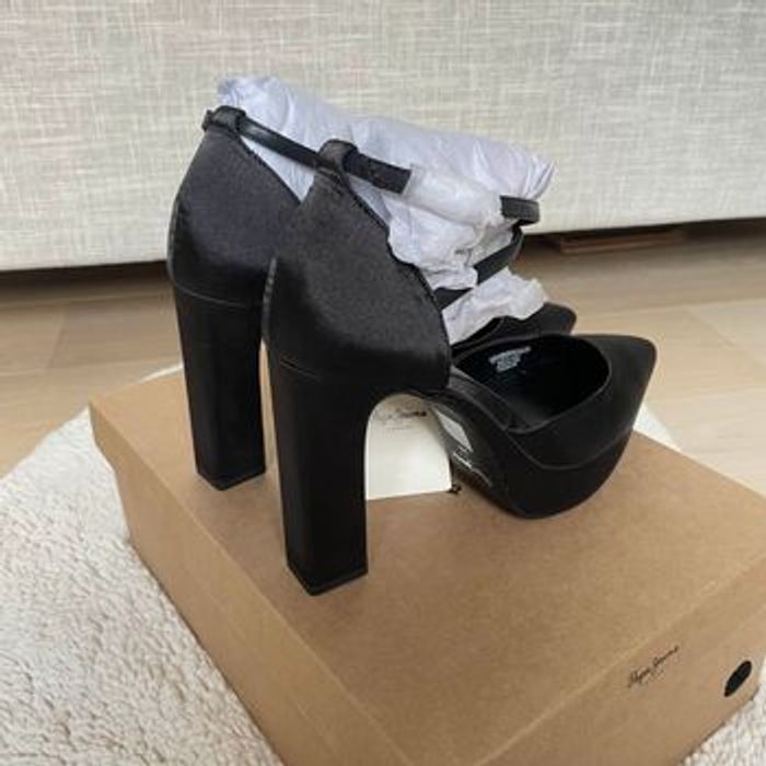 Escarpins noirs PP Jeans “Loren Glam” – Neufs avec étiquette (T39) - photo numéro 4
