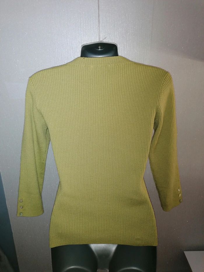 Pull léger pistache Scottage T1 - photo numéro 5