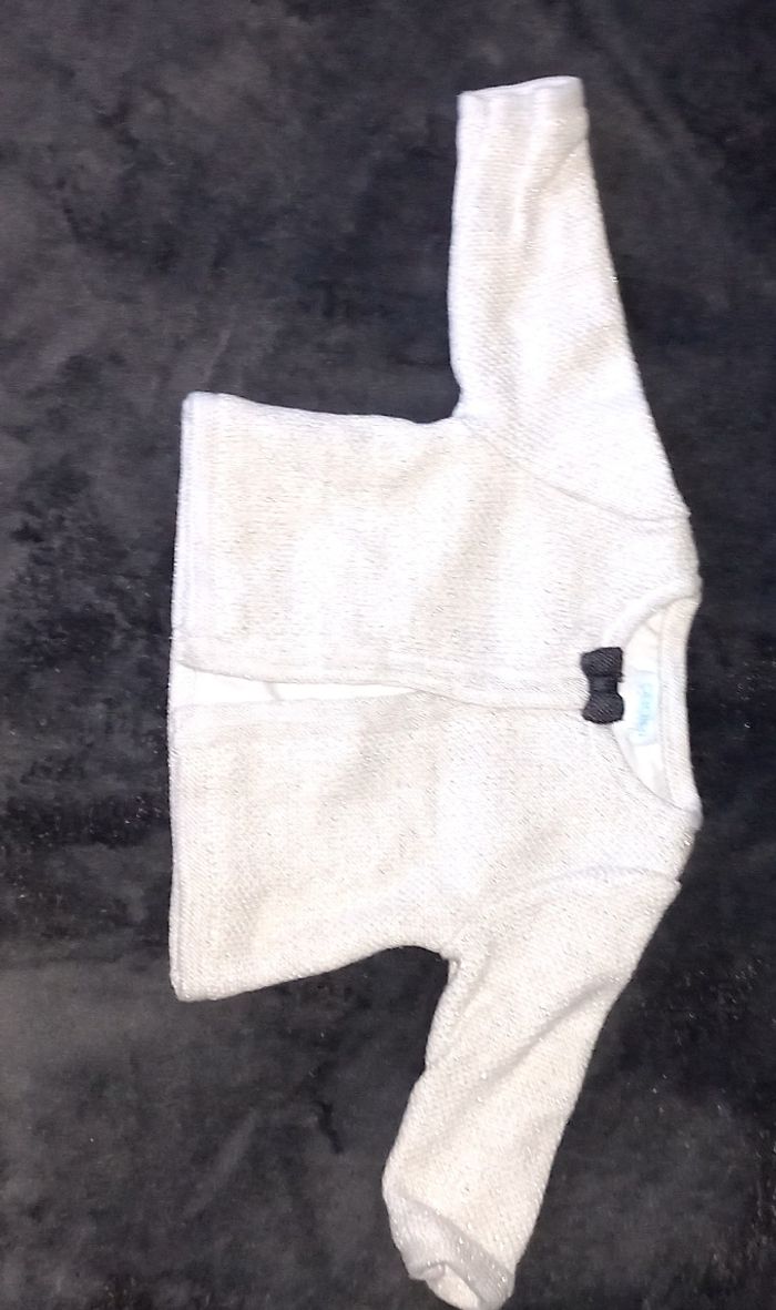 Robe pull colle roulé avec gilet - photo numéro 3