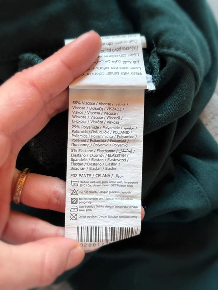 Legging vert - camaïeu - taille S - très bon état - photo numéro 7