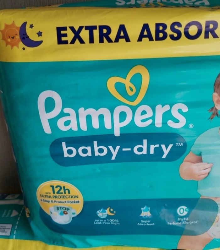 Couche pampers Baby Dry - photo numéro 2