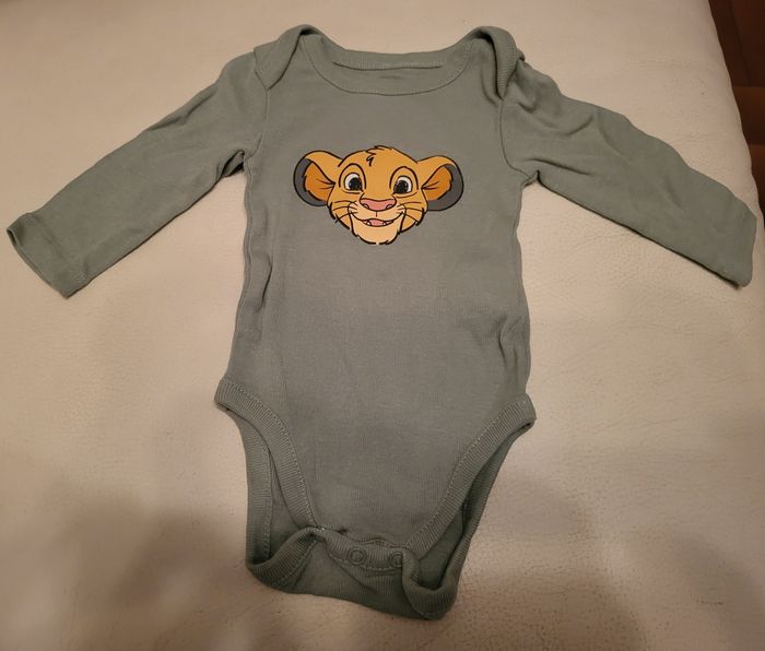 Lot de 3 bodies 1 mois disney