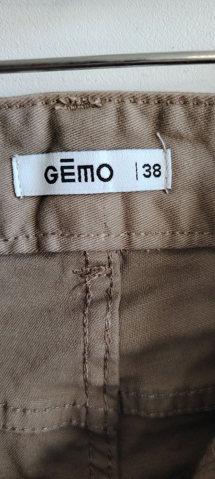 Pantalon beige Gémo – Taille 38 - photo numéro 2