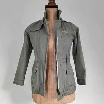 35 € Parka fille Pepe Jeans 8 ans kaki