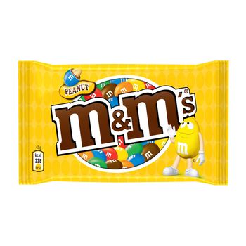 Lot de 2 paquets de m&m's peanut