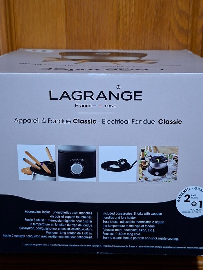 Appareil à fondue Lagrange - photo numéro 3