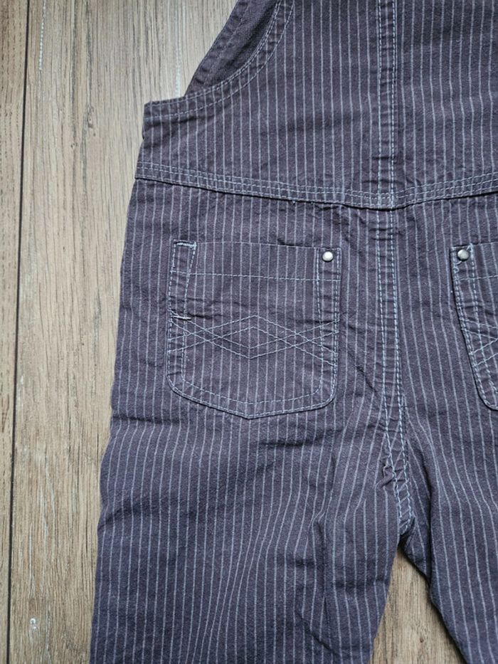 Salopette Sergent Major marron / violet 9 mois - photo numéro 10