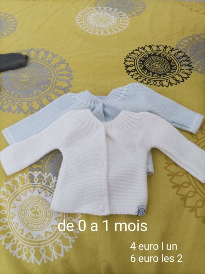 Vêtements bébé garçon 0-1 mois - photo numéro 2